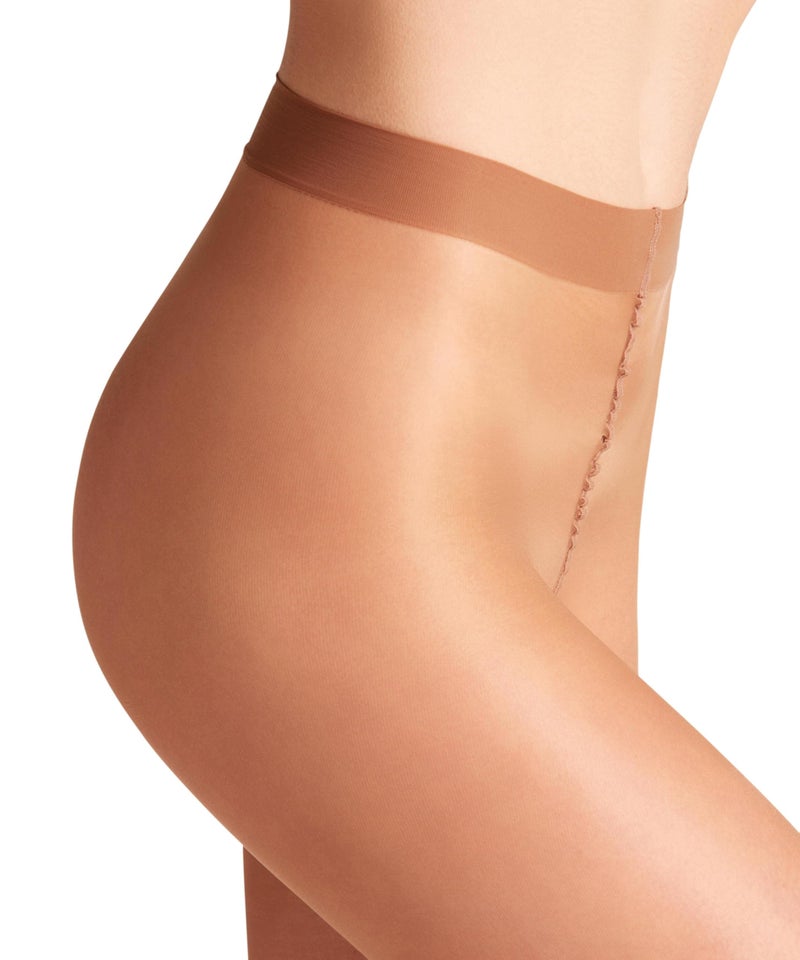 FALKE Women's Seidenglatt 15 Denier Tights, Light Shine, Trendy Casual or Dress, Fine Sheer Transparent, Nylon, Beige (Sun 4299), L, 1 Pair - Image 4